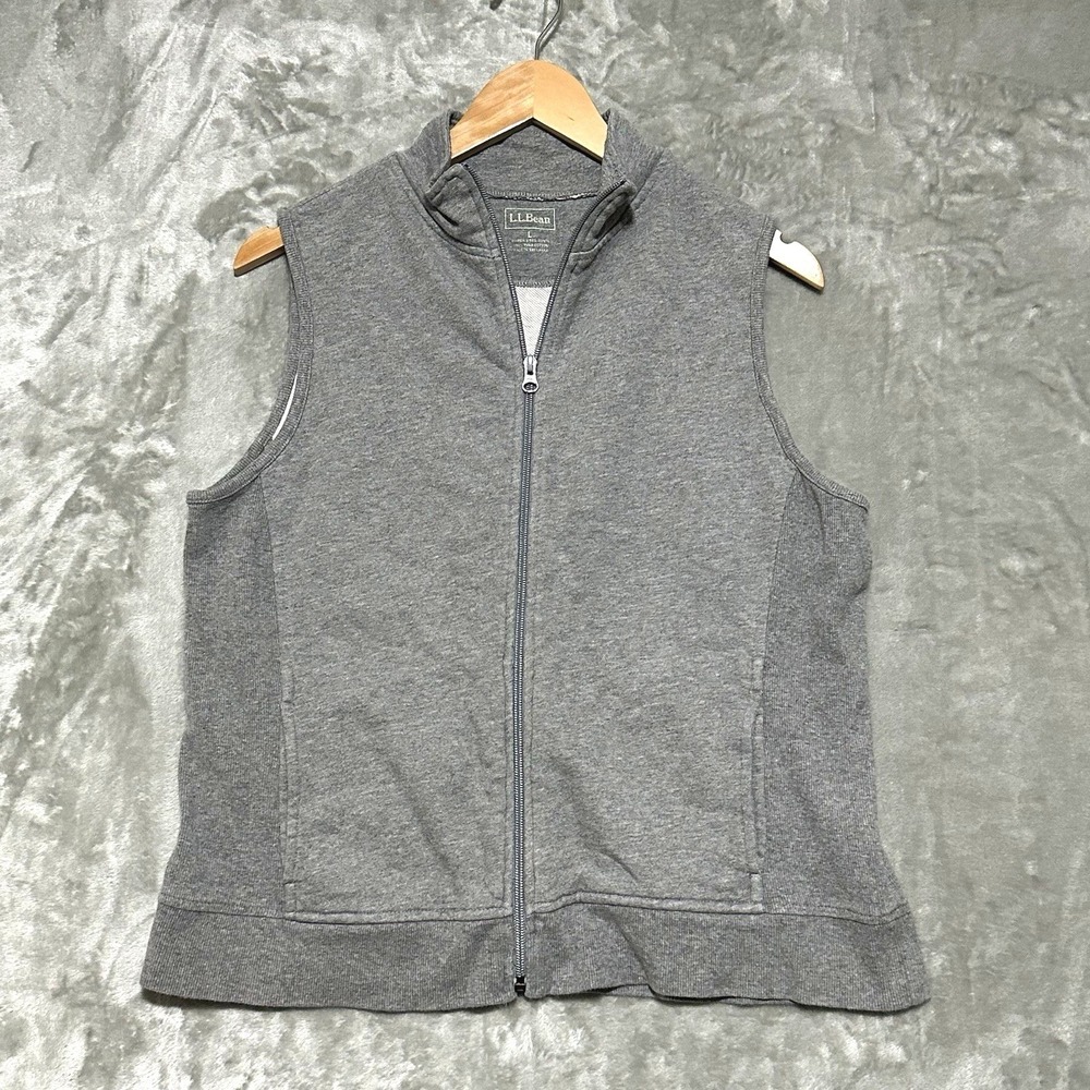 LL Bean Womens Vest Large Layering Outdoor Hiking Walking Breathable Lightweight
